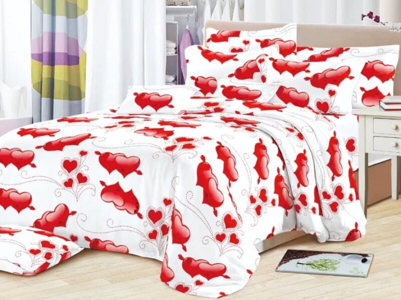 Draps de lits 3pcs 100% coton