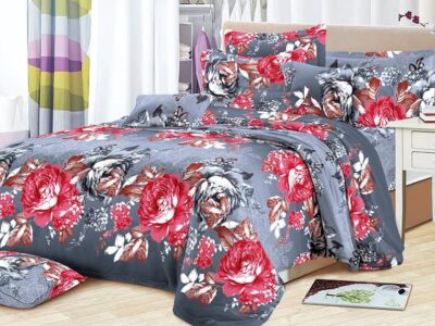 Draps de lits 3pcs 100% coton