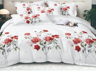 Draps de lits 3pcs 100% coton