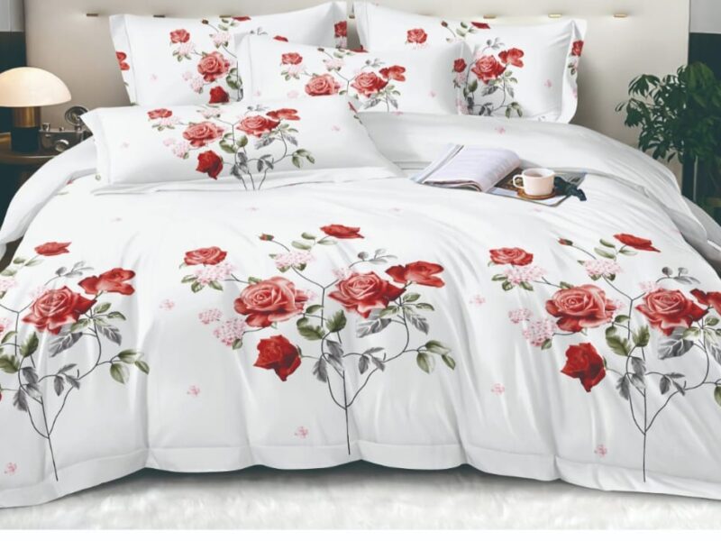 Draps de lits 3pcs 100% coton