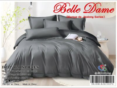 Draps de lits 3pcs 100% coton